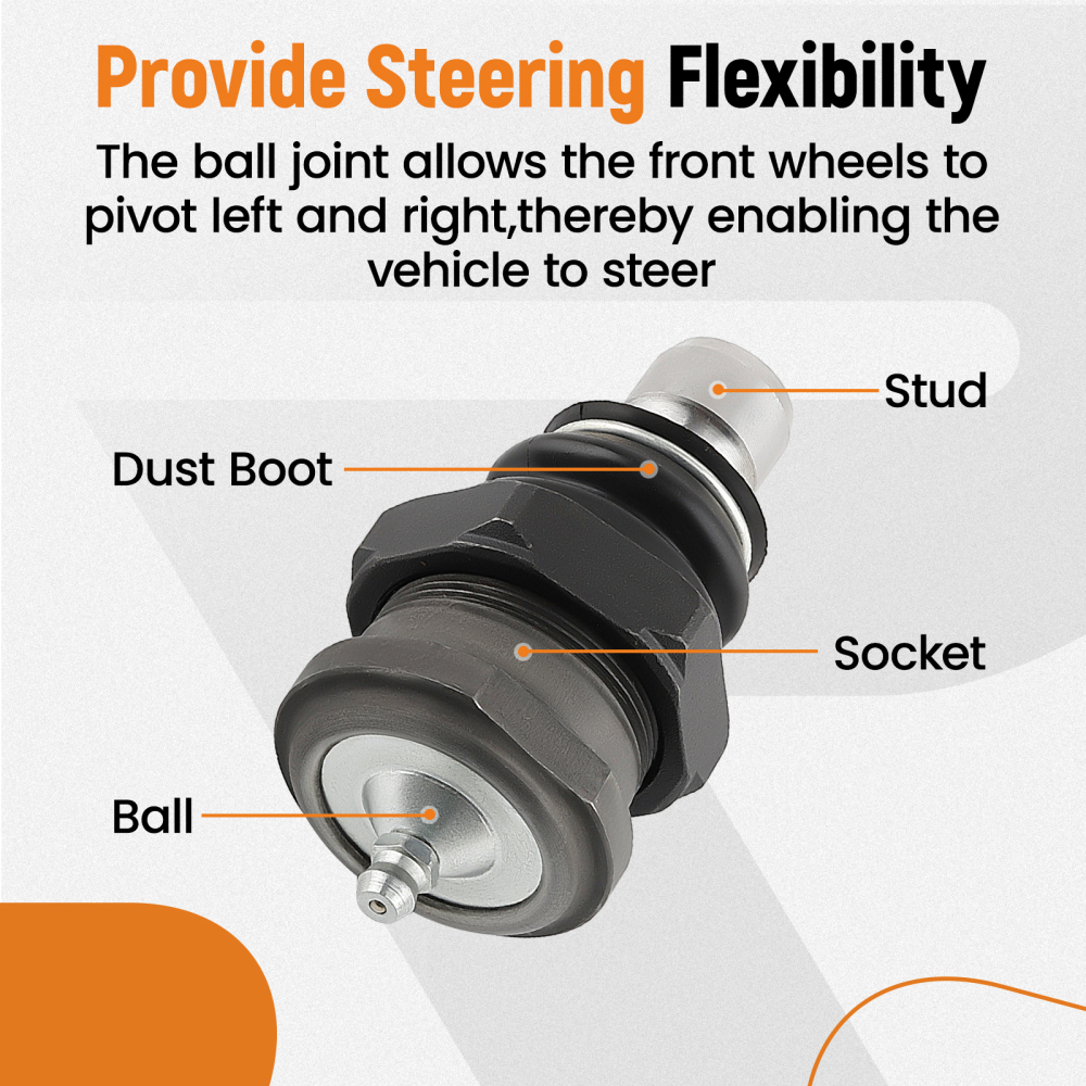 4 Death Grip Ball Joint Package For RZR XP 1000 EPS KRZRBJ10-PACK Edition 2015