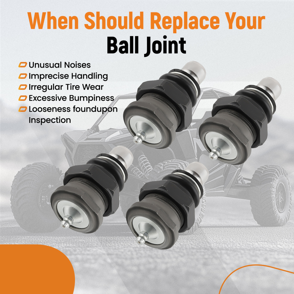 4 Death Grip Ball Joint Package For RZR XP 1000 EPS KRZRBJ10-PACK Edition 2015