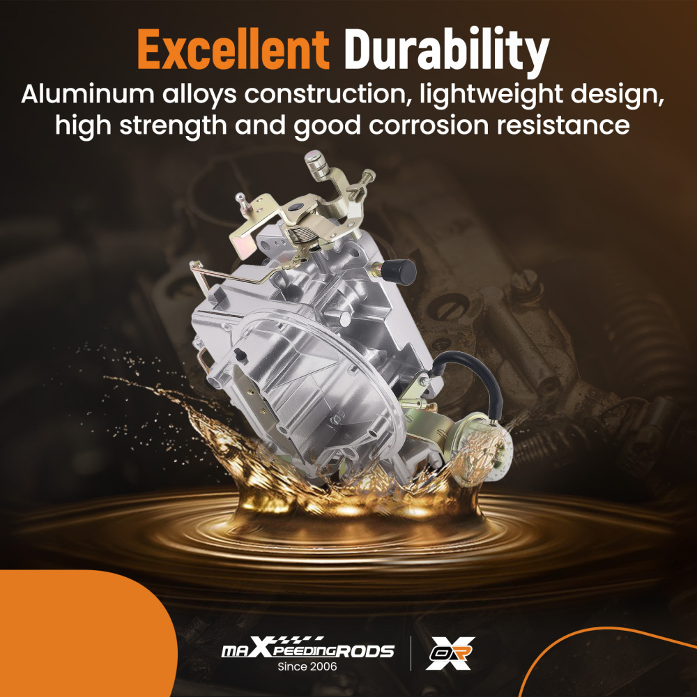 2 Barili Carburatore Carburatore compatibile per Ford Mustang 289 Cu, 302 Cu, 351 Cu