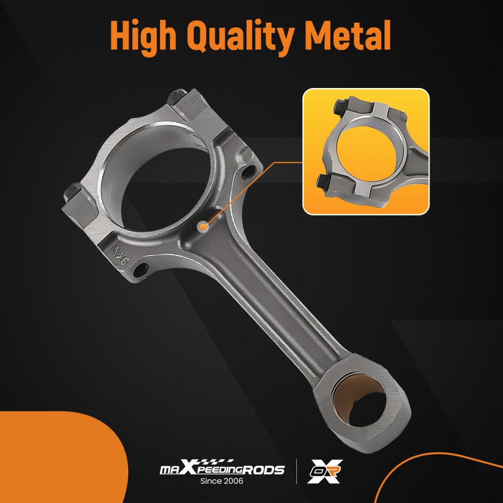 2.4L Engine Rebuild Overhaul Kit Crankshaft Rods Timing compatible for Chevrolet Buick GMC