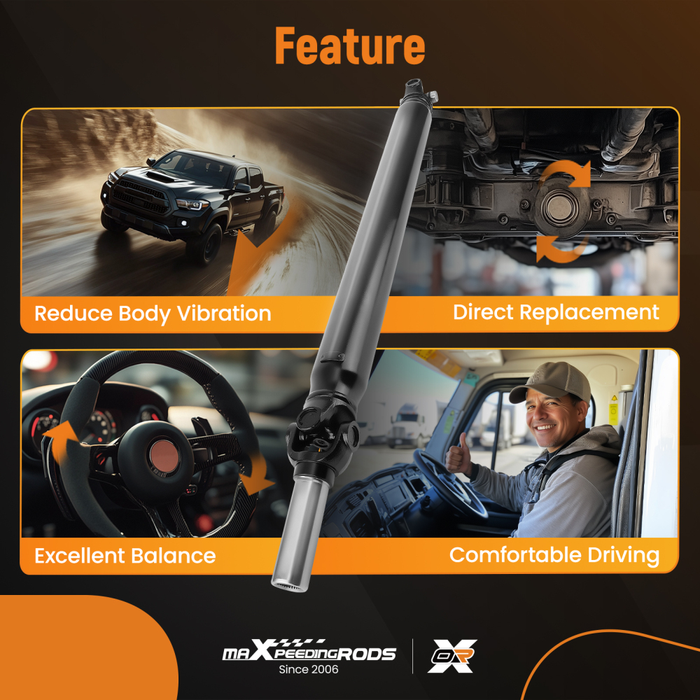 Rear Drive Shaft Assembly compatible for Chevy Tahoe GMC Yukon Cadillac Escalade 15109402