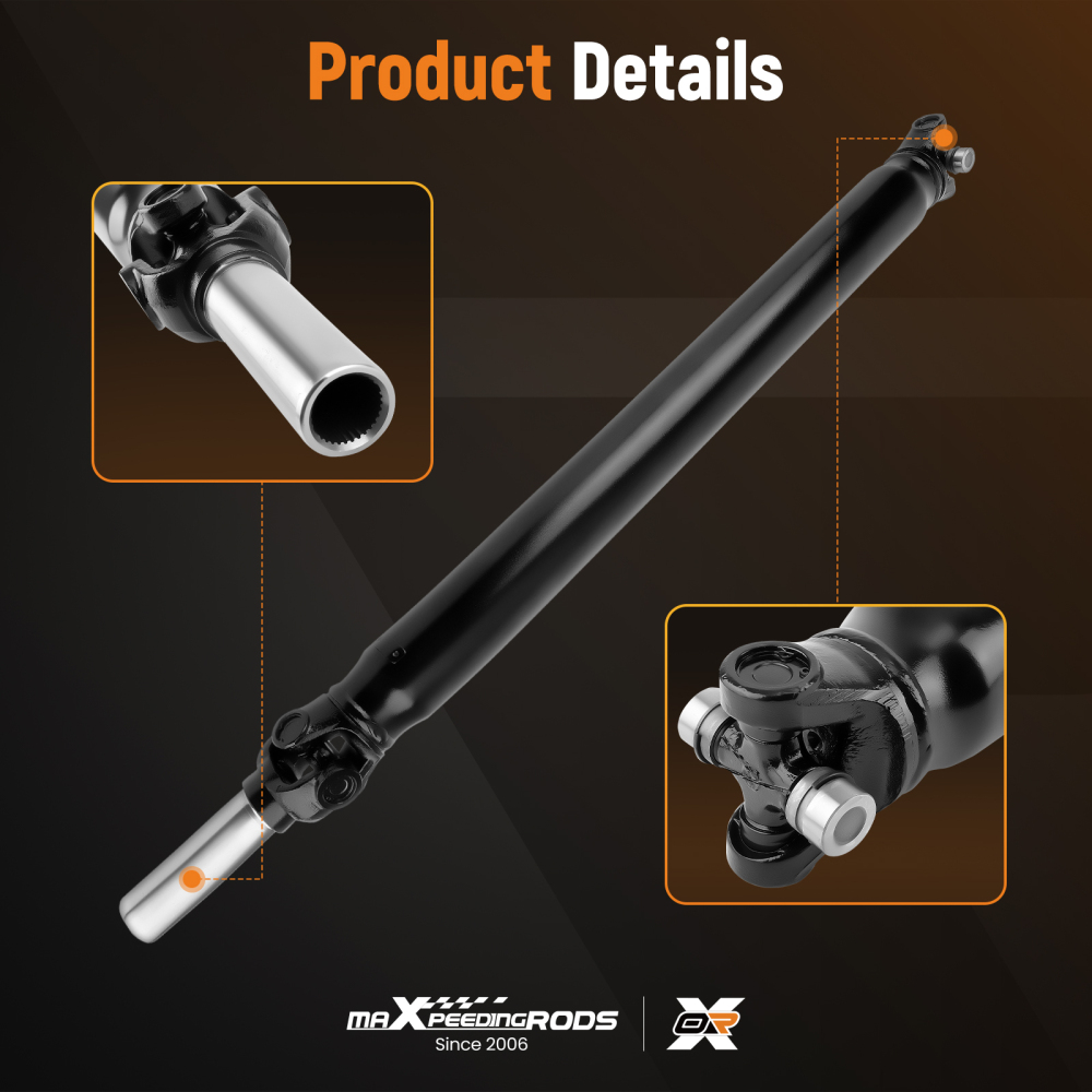 Rear Drive Shaft Assembly compatible for Chevy Tahoe GMC Yukon Cadillac Escalade 15109402