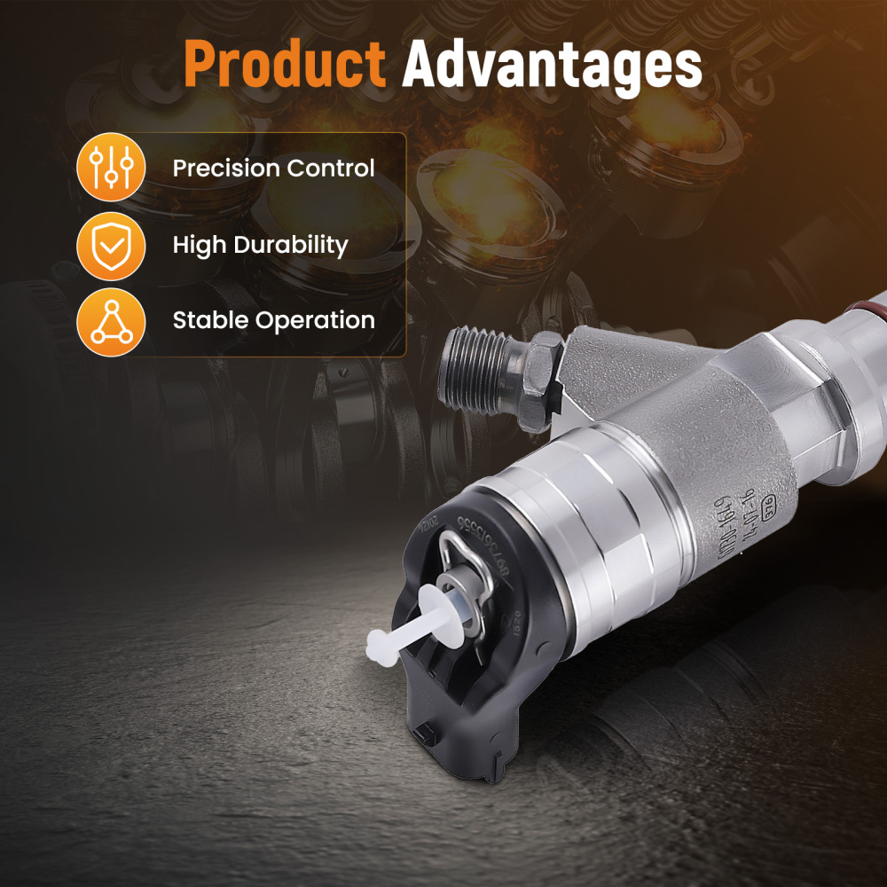 Fuel Injector compatible for GMC Savana Sierra Chevy Silverado 2500 3500 6.6L 2006-2007