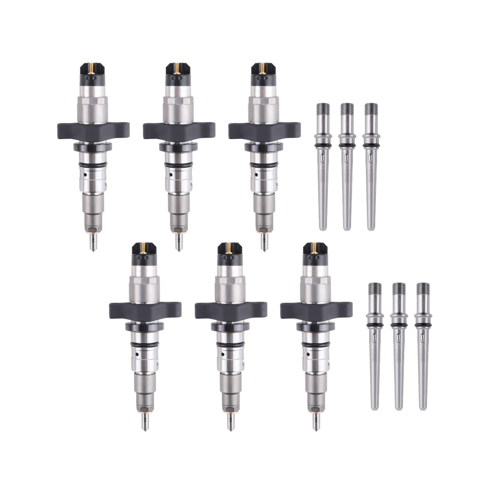 6X Diesel Fuel Injector compatible for Dodge Ram Pick-up Truck 5.9L 2003 2004 0445120113