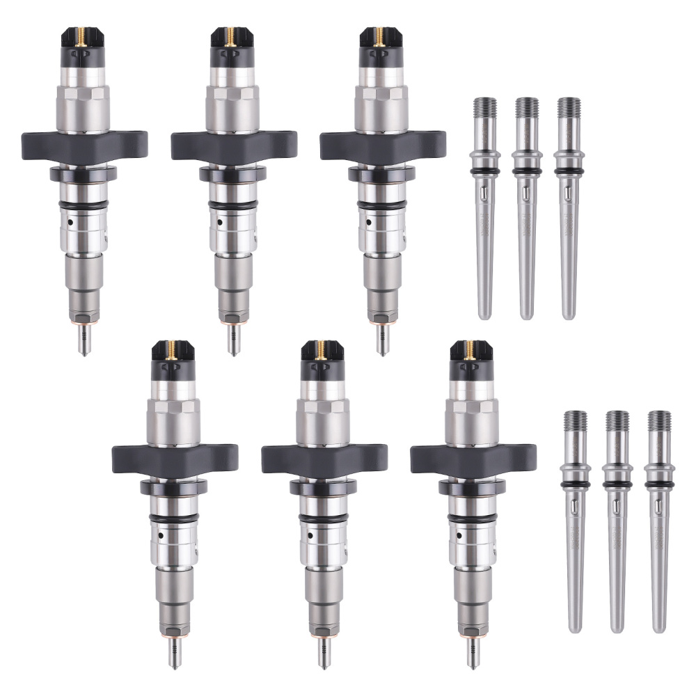 6X Diesel Fuel Injector compatible for Dodge Ram Pick-up Truck 5.9L 2003 2004 0445120113
