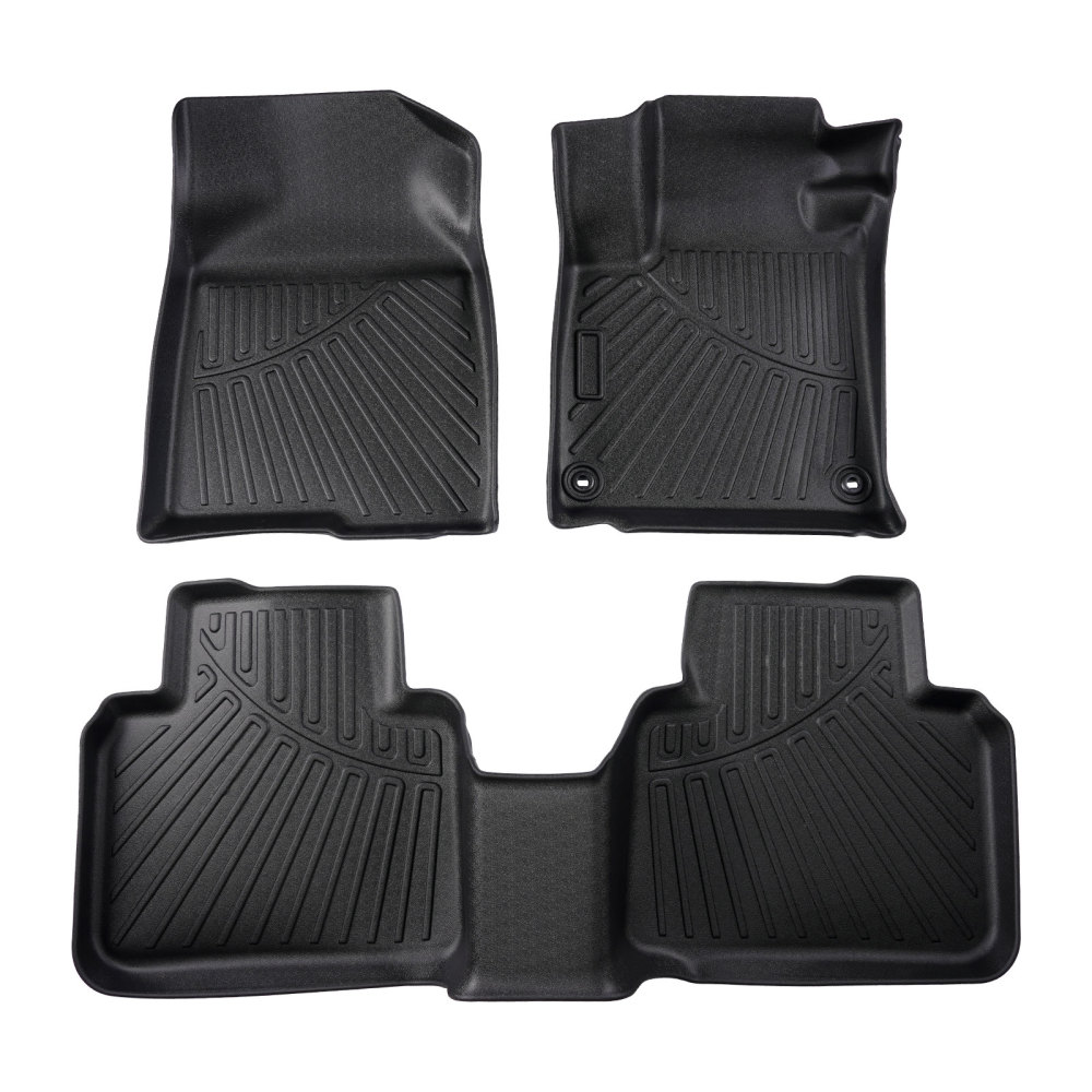 Front Floor Mats + Rear Floor Mats TPE compatible for Honda Accord Sedan 2018 2019-2022