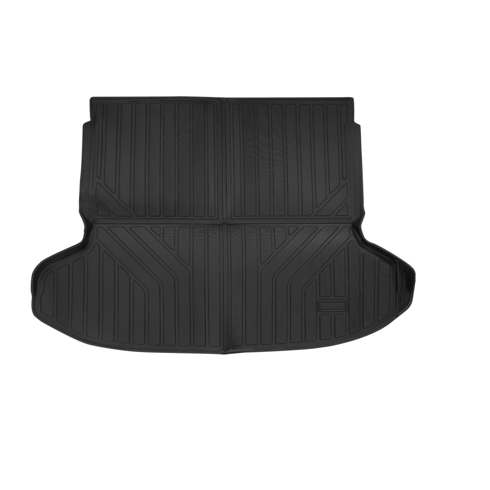 Black TPE Floor Mats and Cargo Liner Kit compatible for Kia Sportage Non-Hybrid 2023-2024