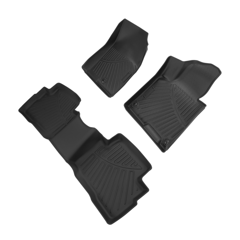 Black TPE Floor Mats and Cargo Liner Kit compatible for Kia Sportage Non-Hybrid 2023-2024