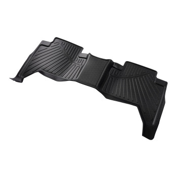 TPE Floor Mat Liners compatible for Toyota Tacoma Double Cab 16-2017 All Weather Waterproof