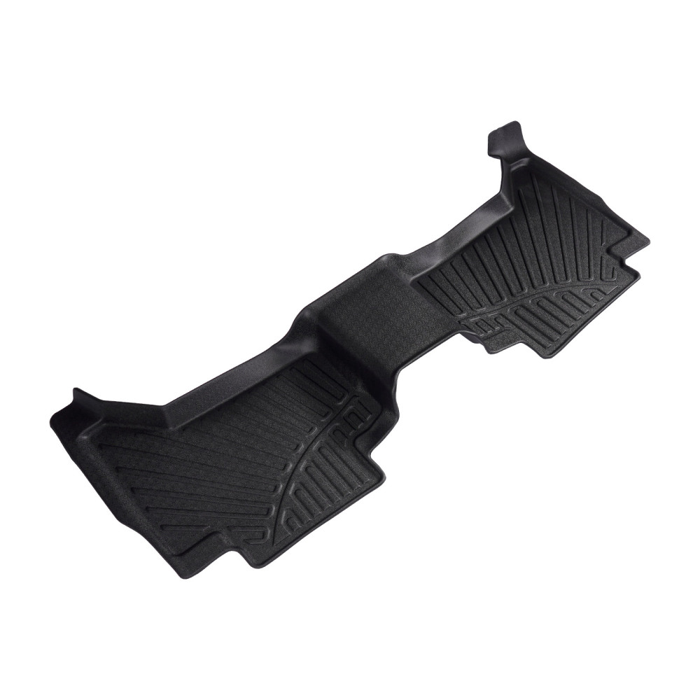 TPE Floor Mat Liners compatible for Toyota Tacoma Double Cab 16-2017 All Weather Waterproof