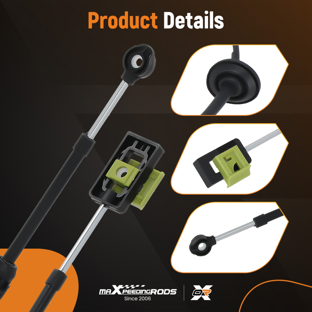 Auto Transmission Shift Cable compatible for Ford F-250 F-350 F-450 Super Duty 7.3L 99-04