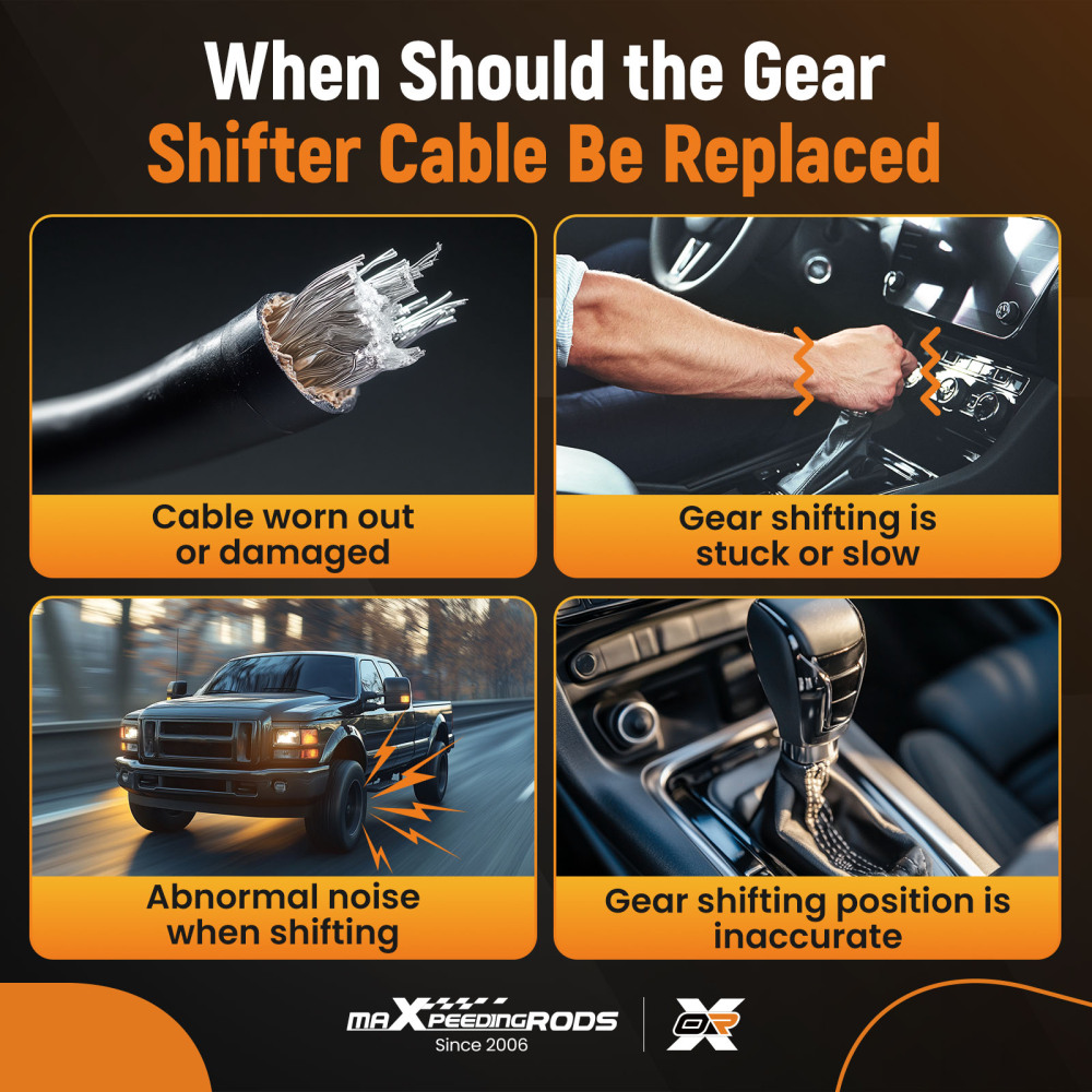 Auto Transmission Shift Cable compatible for Ford F-250 F-350 F-450 Super Duty 7.3L 99-04