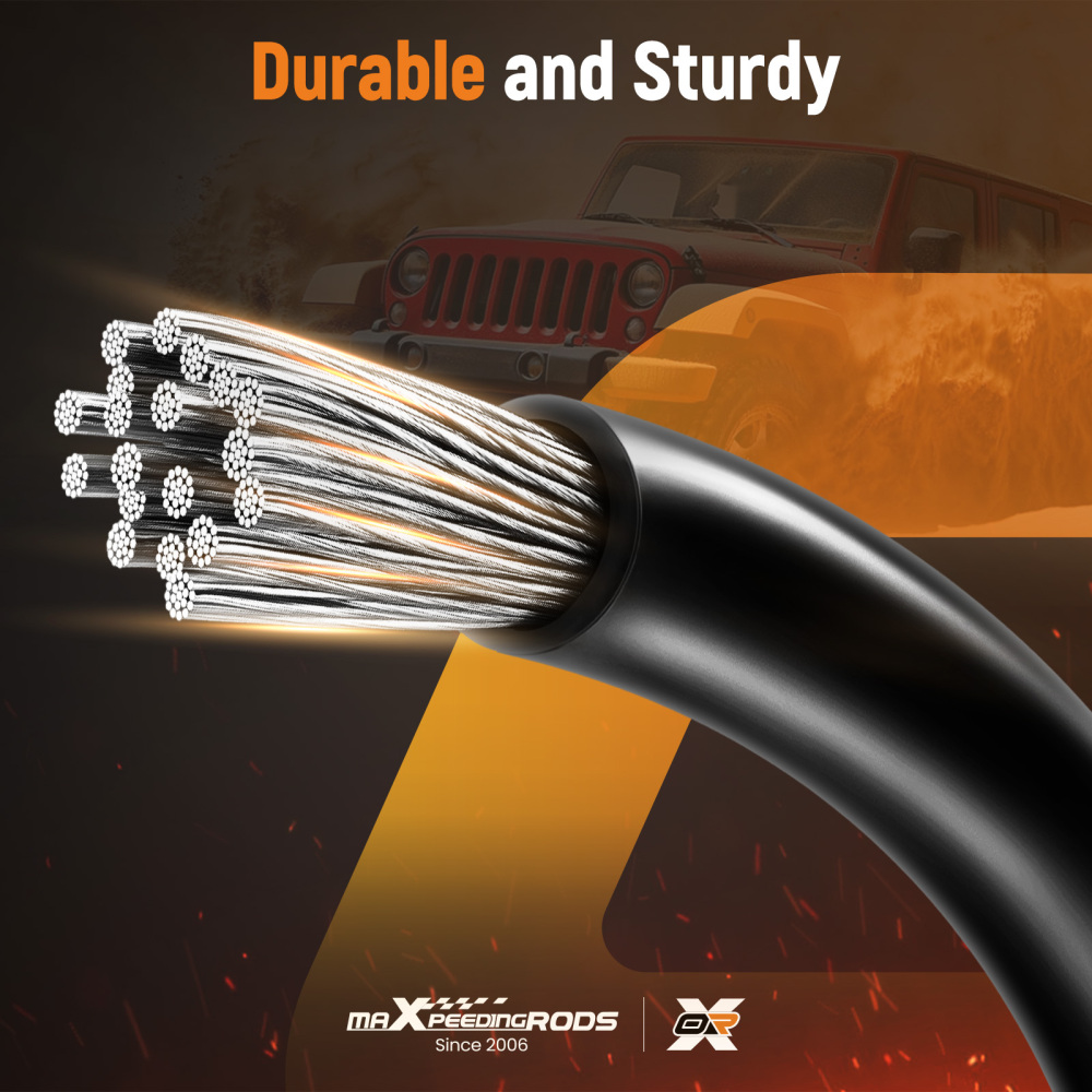 Auto Trans Shifter Cable compatible for Jeep Wrangler 2007-2011 52060462AD 52060462AE New