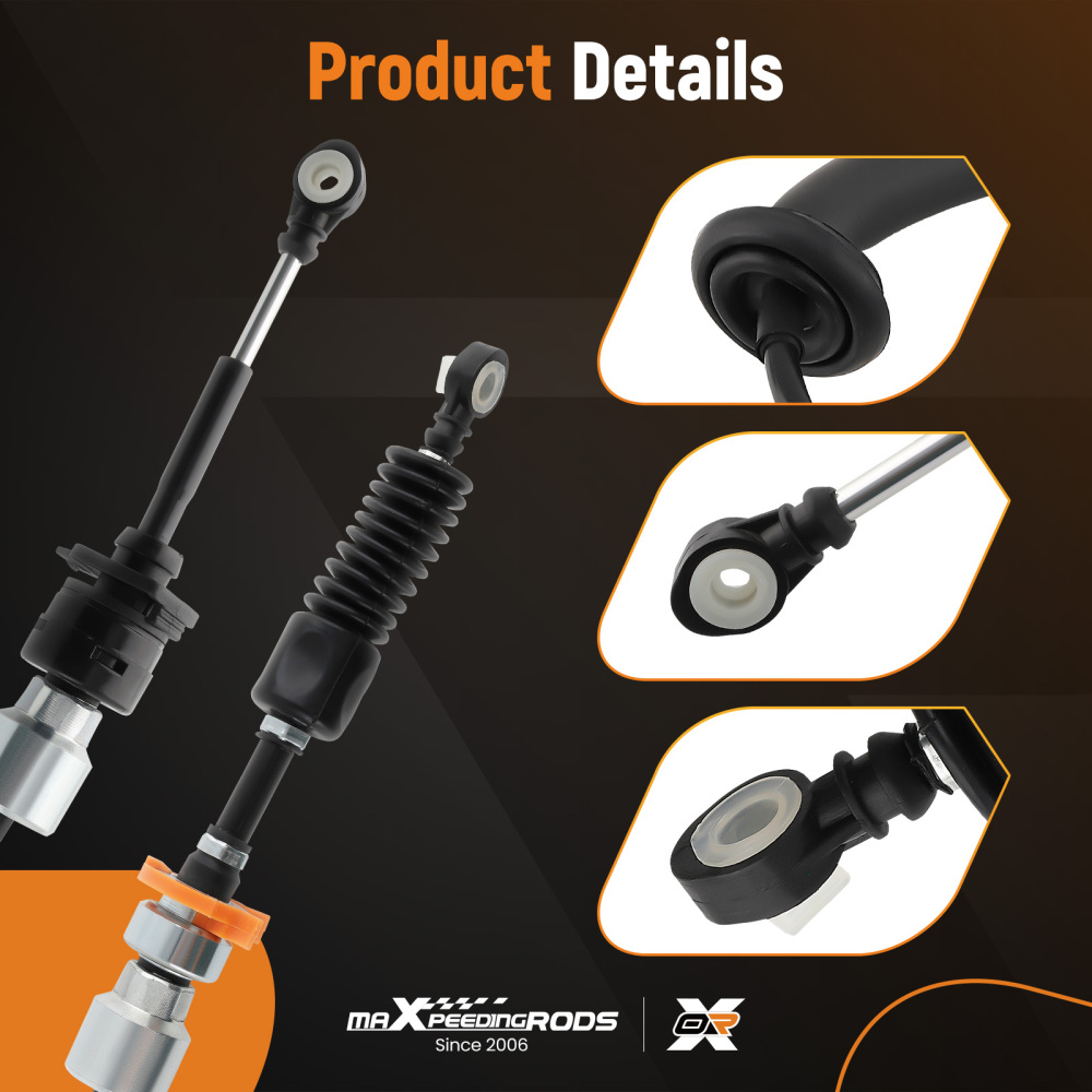 Auto Trans Shifter Cable compatible for Jeep Wrangler 2007-2011 52060462AD 52060462AE New