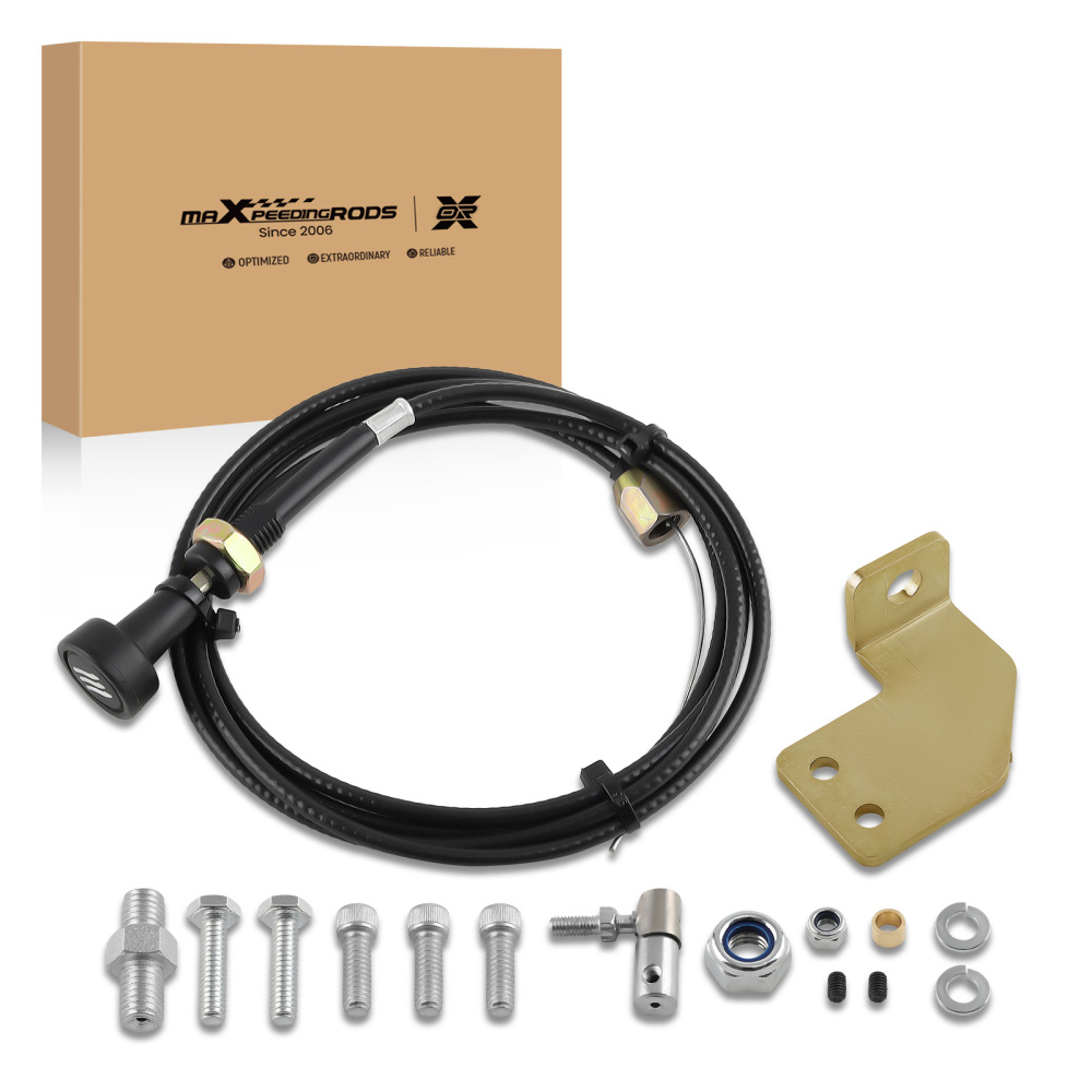 Manual Fuel Shut Off Solenoid Cable Set compatible for Dodge Cummins P-pump 12V 4BT 6BT New