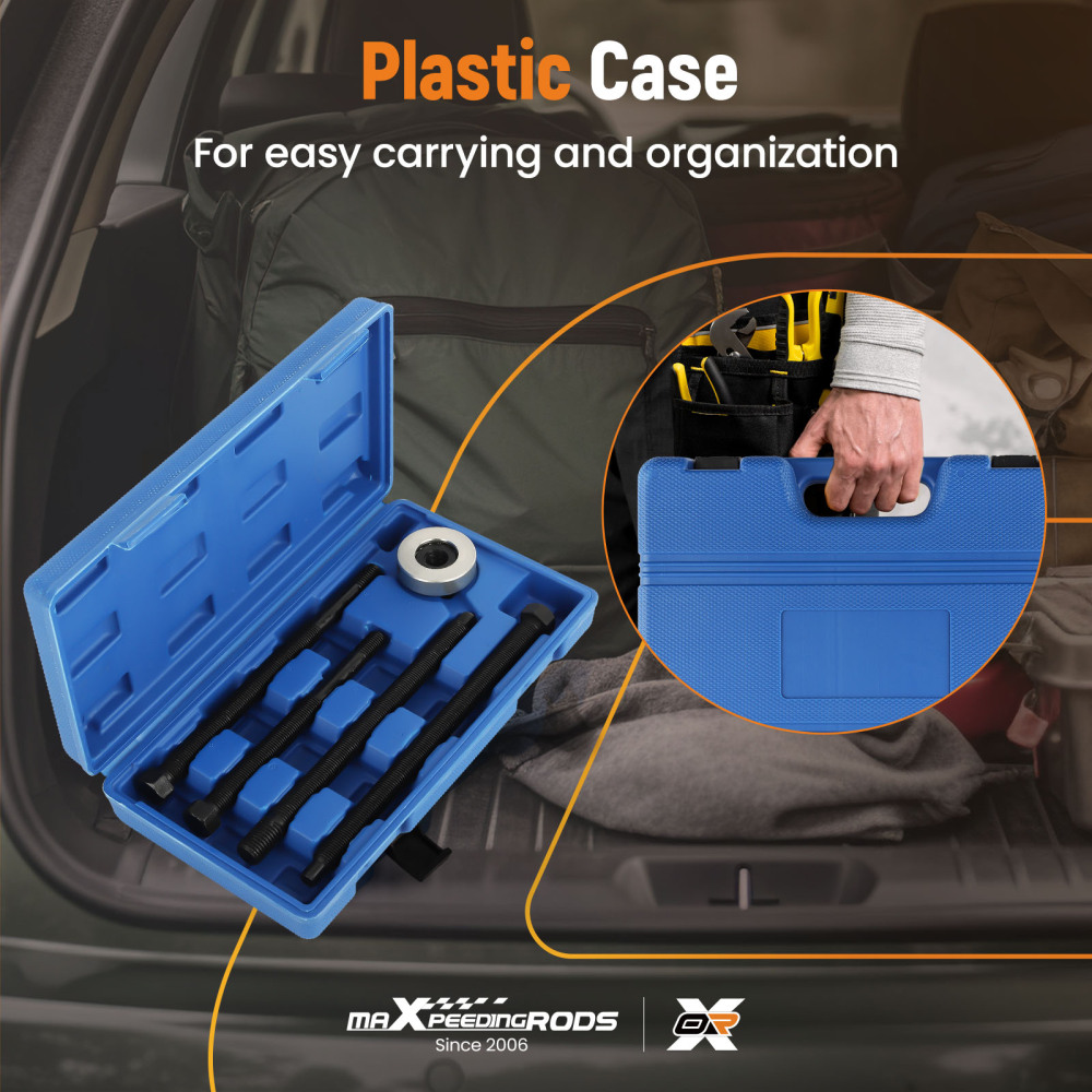 Long Reach Harmonic Balancer Installer Kit – 5 Pc Harmonic Balancer Set