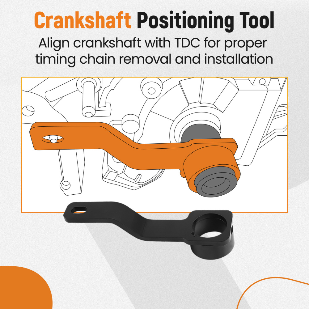Camshaft Holding Tool Kit with Valve Spring Compressor compatible for Ford Modular compatible for V8 4.6 L