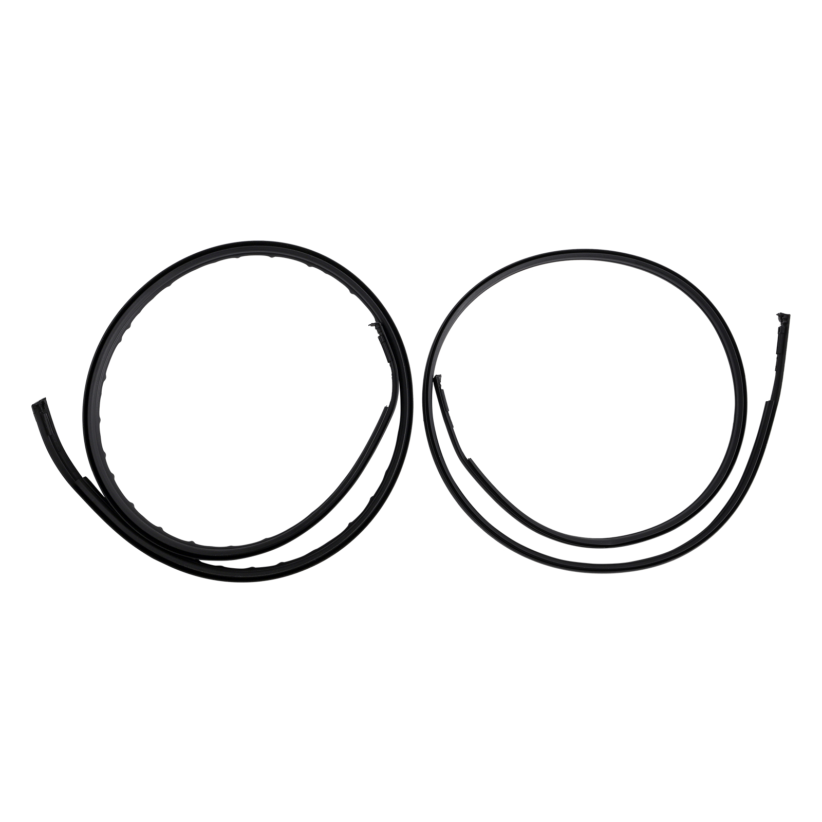 Left Right Roof Trim Molding 2pcs Kit compatible for Toyota Corolla 2009-2013 75556-02120