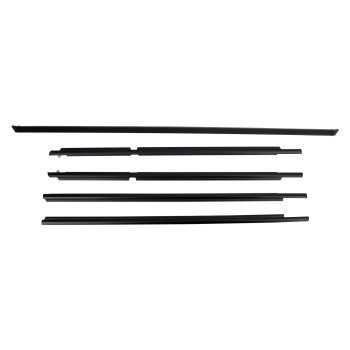 5pcs Outer Belt Molding Weatherstrip Kit compatible for Toyota 4Runner 2003-09 68162-35060