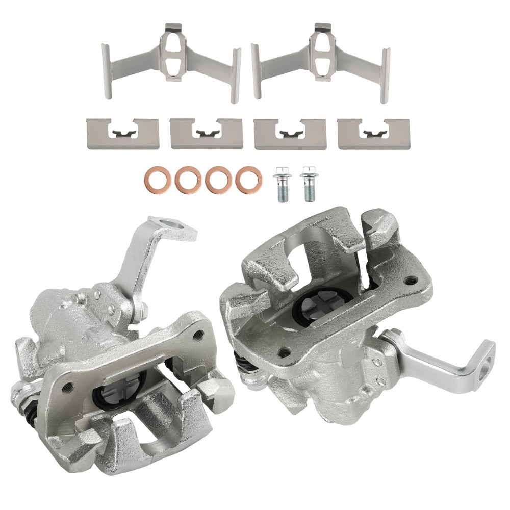 2x Disc Brake Caliper w/ Bracket compatible for Honda Civic compatible for Acura Integra Rear LeftRight
