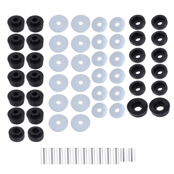 Body Cab Mount Bushing Set compatible for Pontiac Bonneville/Catalina/Lemans/Tempest 80-88