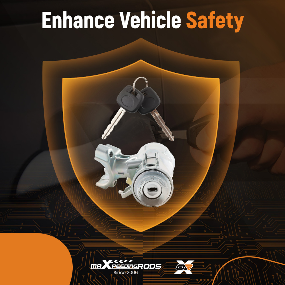 Ignition Switch2 Keys 45020-38-1 45020-12-11 compatible for Toyota Corolla RAV4 1998-02