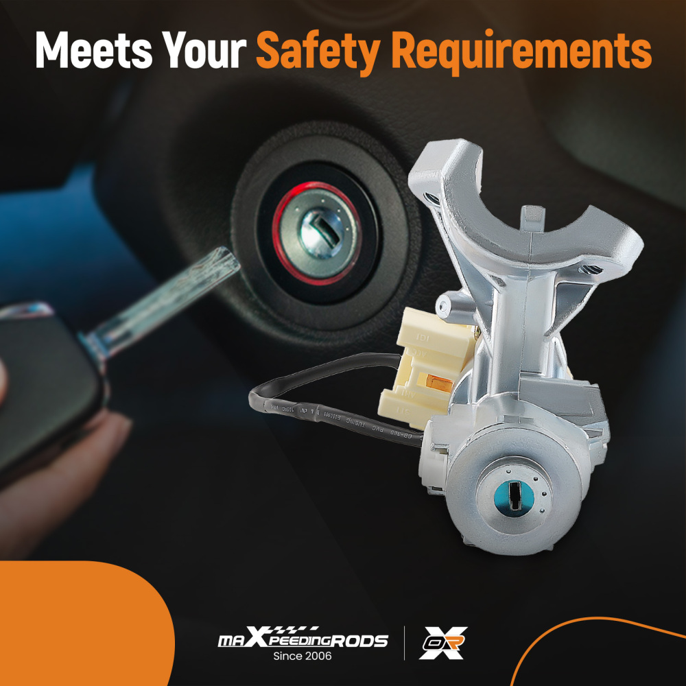 Ignition Lock Cylinder Switch Assembly W/ 2 Keys compatible for Toyota Camry 2002-2006