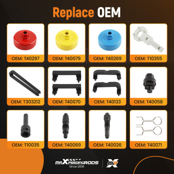 Engine Camshaft Timing Tool compatible for VW Audi T40133 T40071 T40058T10172,T40069