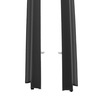 4pcs Exterior Window Weatherstrip Set compatible for Toyota Tacoma Double Cab 1995-2004