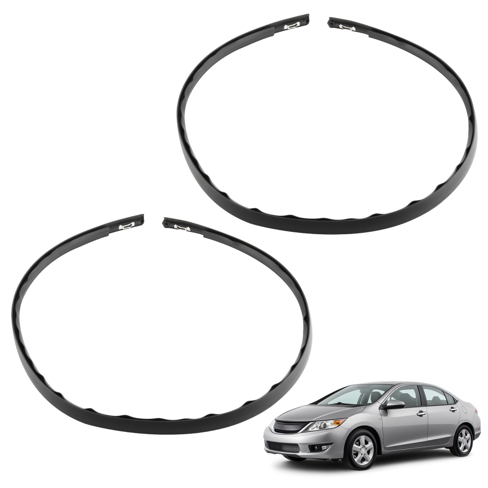 LeftRight 2x Roof Molding Trim Set compatible for Honda Civic Sedan 2012-2015 74316TR0A01