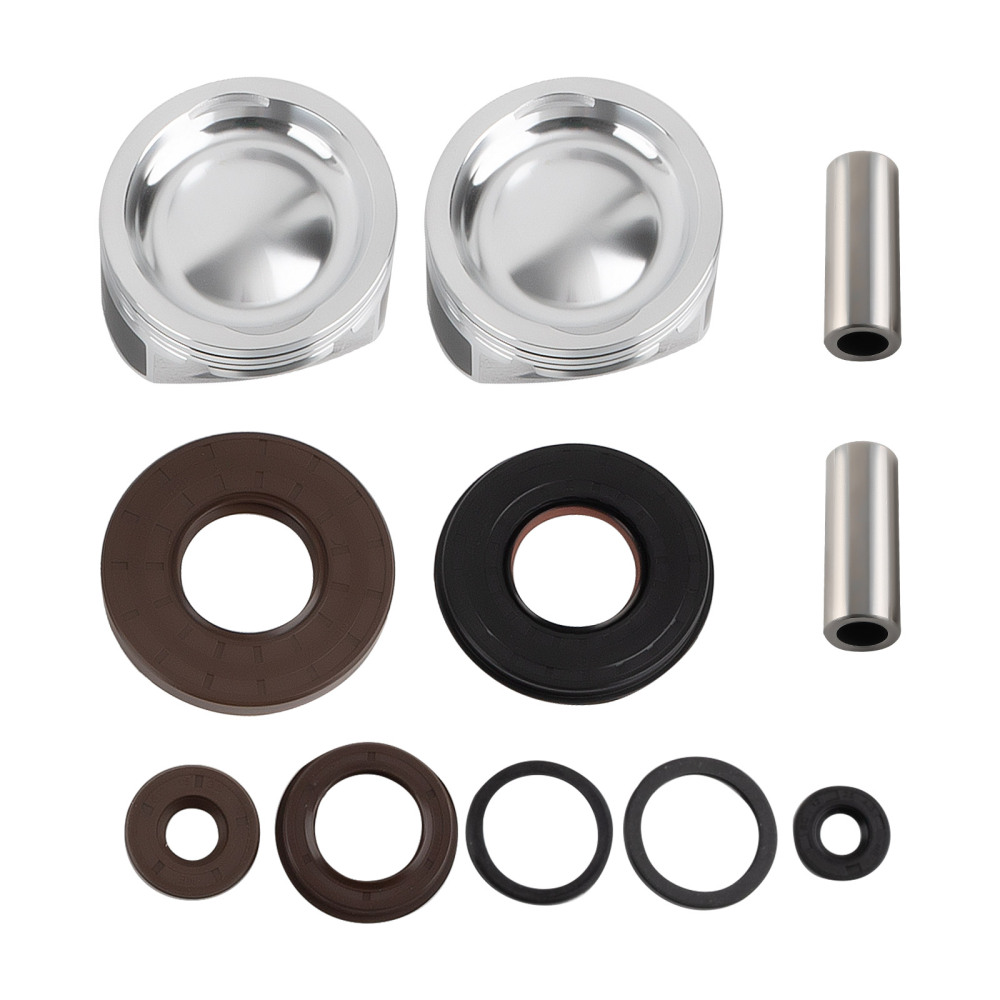 Rebuild Kit w/ Crankshaft Piston Cylinder compatible for Polaris RZR compatible for Ranger compatible for Sportsman 800