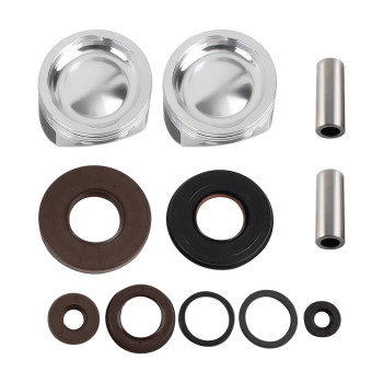 Rebuild Kit w/ Crankshaft Piston Cylinder compatible for Polaris RZR compatible for Ranger compatible for Sportsman 800