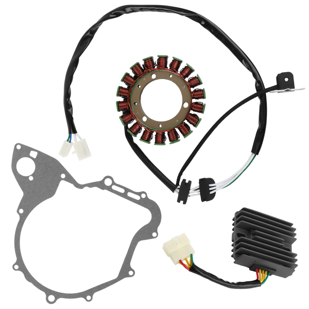 Stator Regulator Rectifier W/Gasket compatible for Yamaha V Star 650 XVS650 Classic 04-2010