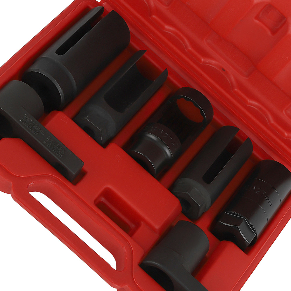 7pc voiture capteur d'oxygène/capteur lambda socket outil toutes tailles 1/2''