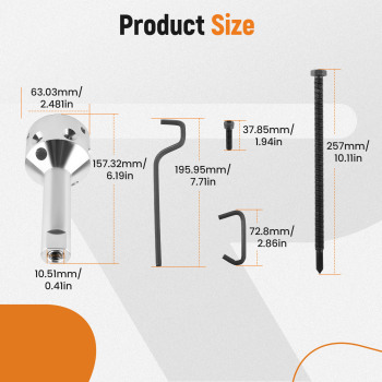 UP-1 Ultimate Hub Fan Blade Blower Wheel Puller Kit for 5/8 Belt Drive1/2