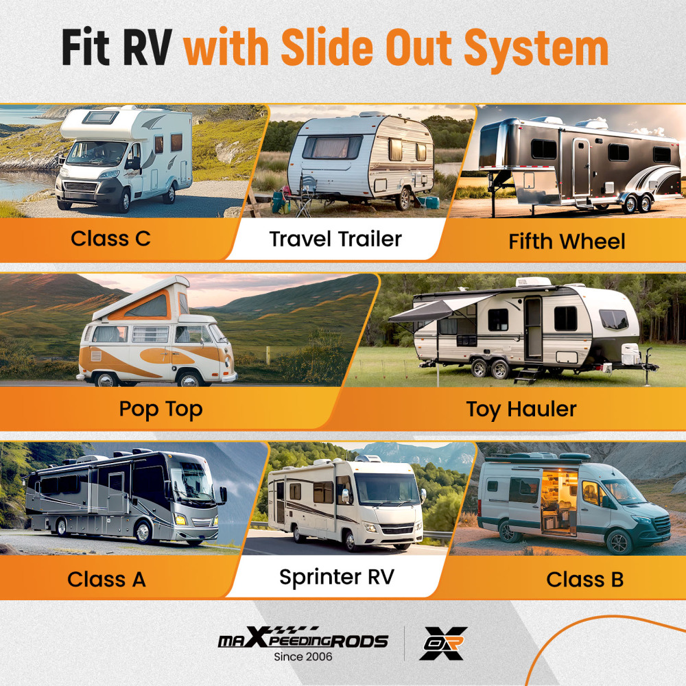 Slide Out Seal EPDM Rubber for 018-546 for RVCamper 7/16 x 3 Rubber