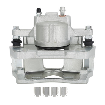 Front Side Brake Caliper w/ Bracket compatible for Dodge Nitro compatible for Jeep Liberty compatible for Wrangler 07-12