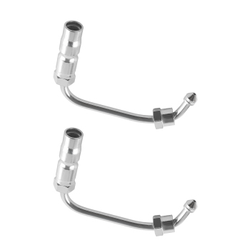 Fuel Injector Lines Set Of 8 compatible for GMC Sierra 3500 compatible for V8 6.6L S-ilverado 2500 HD compatible for V8