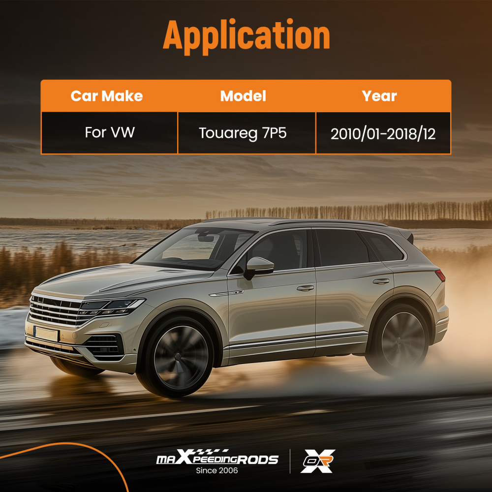 Anteriore Sinistro Sensore Altezza compatibile per VW Touareg 7P5 2010-2018 7P0616213 4Pin