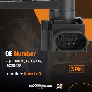 Rear Height Level Sensor compatible for Land Rover L322 Series compatible for Range Rover V8 4.2L/Compatible for V8 4.4L