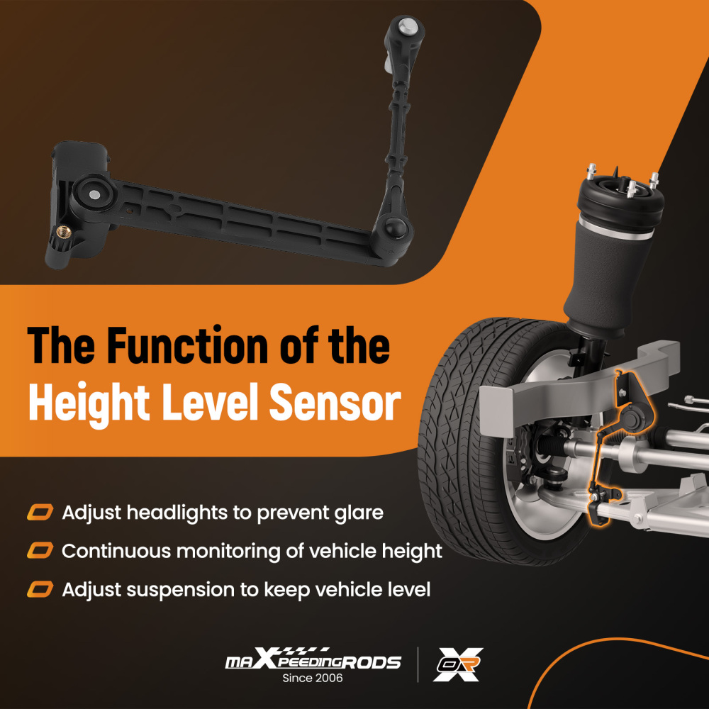 Rear Height Level Sensor compatible for Land Rover L322 Series compatible for Range Rover V8 4.2L/Compatible for V8 4.4L