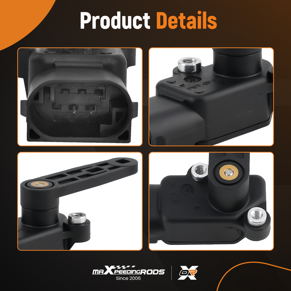 Air Suspension Ride Height Level Sensor compatible for BMW X5 sDrive35i xDrive35d xDrive35i