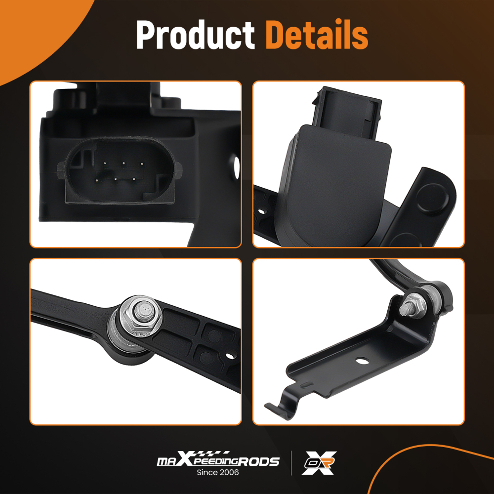 Front Right Suspension Height Level Sensor compatible for Volvo XC70 2009-2016 31288272