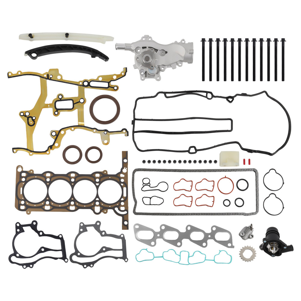 Head Gasket Bolts Timing Chain Kit for 11-15 compatible for Chevrolet Sonic Cruze compatible for Buick 1.4L L4