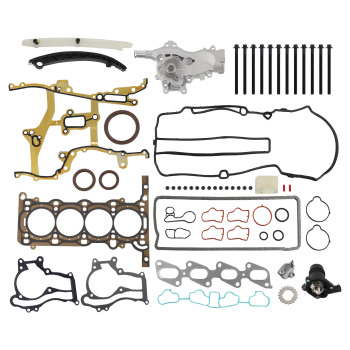 Head Gasket Bolts Timing Chain Kit for 11-15 compatible for Chevrolet Sonic Cruze compatible for Buick 1.4L L4