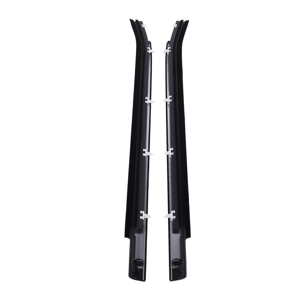 4pcs Door Window Moulding Trim Weatherstrip Kit compatible for Toyota Tundra 2000-2006