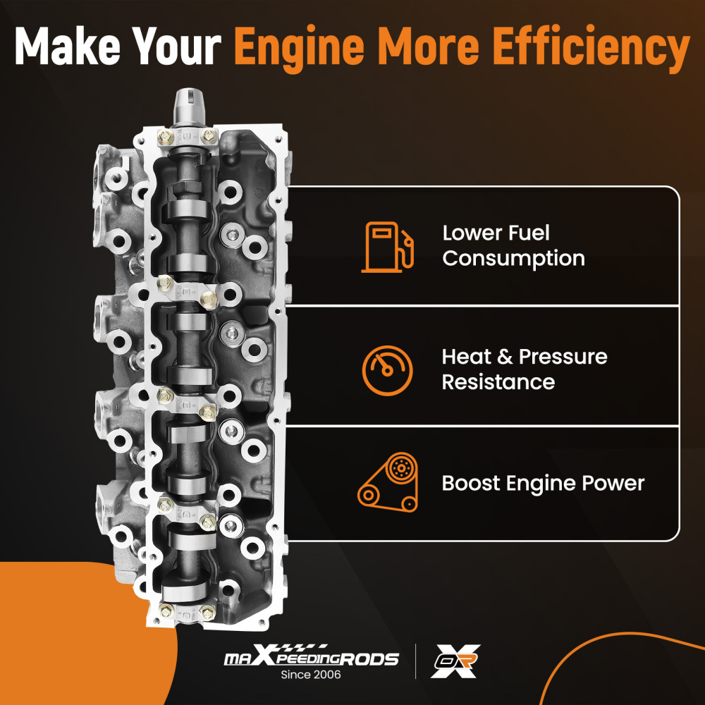 ASSY CYLINDER HEADBOLTS FULL HEAD GASKET compatible for 4RUNNER LAND CRUISER 3.0L