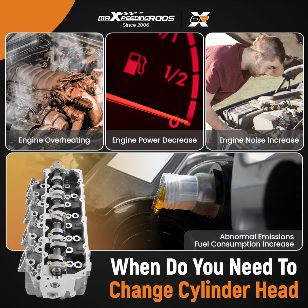 ASSY CYLINDER HEADBOLTS FULL HEAD GASKET compatible for 4RUNNER LAND CRUISER 3.0L