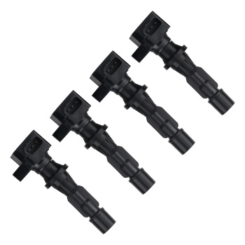4 Ignition Coils + Spark Plugs compatible for Mazda 3 6 CX-7 L4 ‎2.0/2.3/2.5L UF540 90083