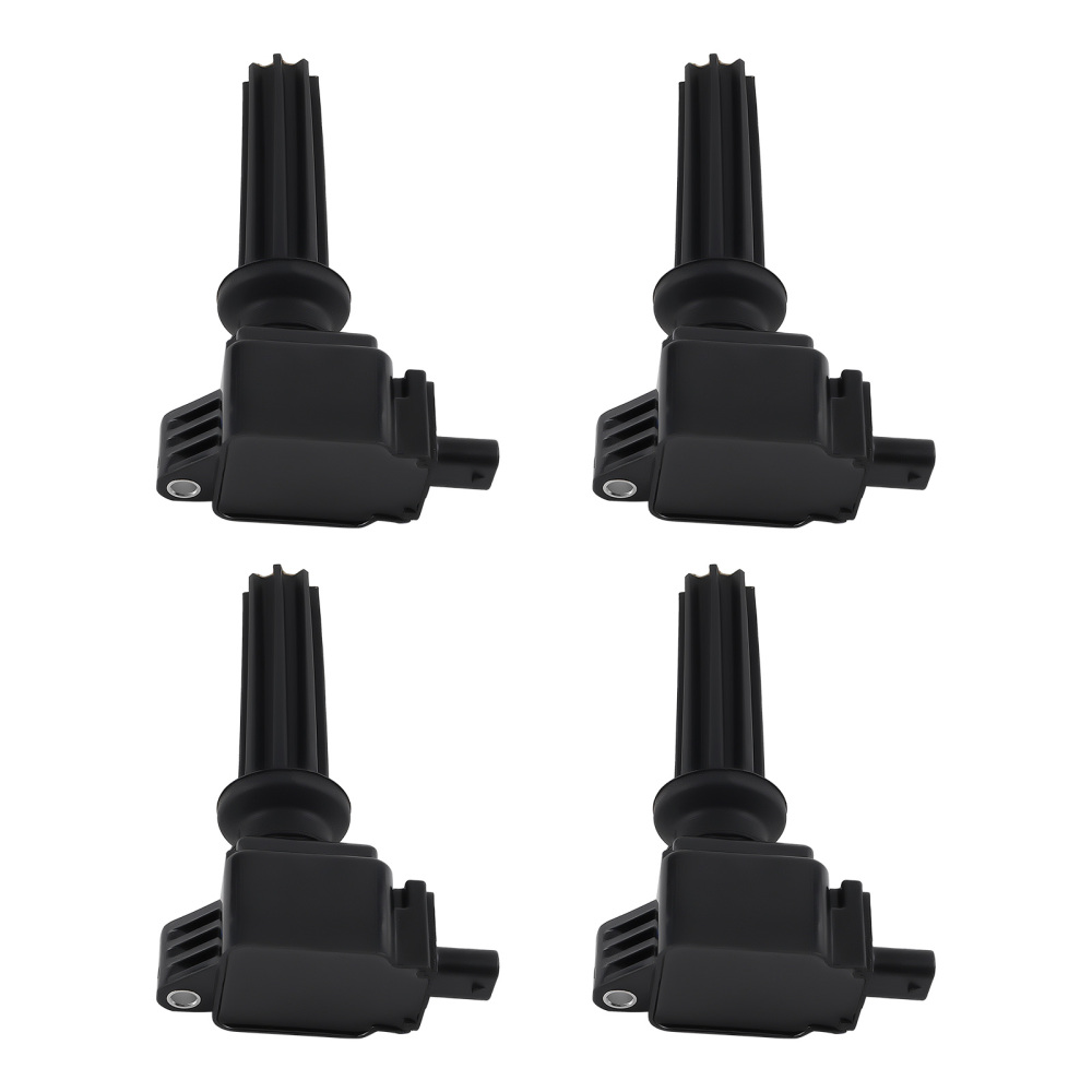 Pack of 4 High Performance Ignition Coil compatible for Ford Escape Focus compatible for Lincoln MKZ UF670